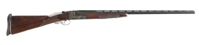 (C) GRADE 4 ITHACA SINGLE BARREL TRAP SHOTGUN.
