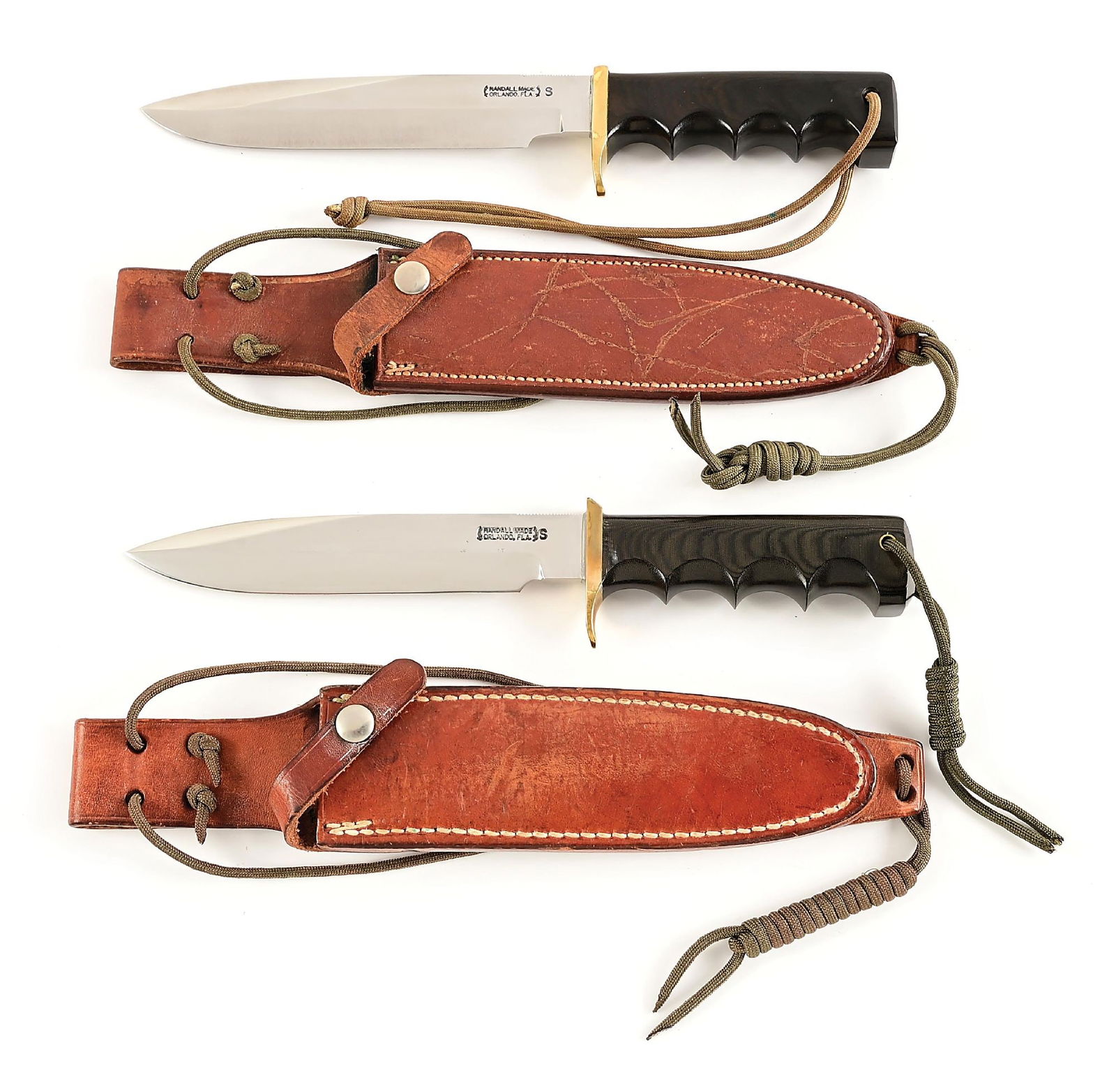 LOT OF 2: RANDALL MODEL 16 DIVER KNIVES. (1 of 10)