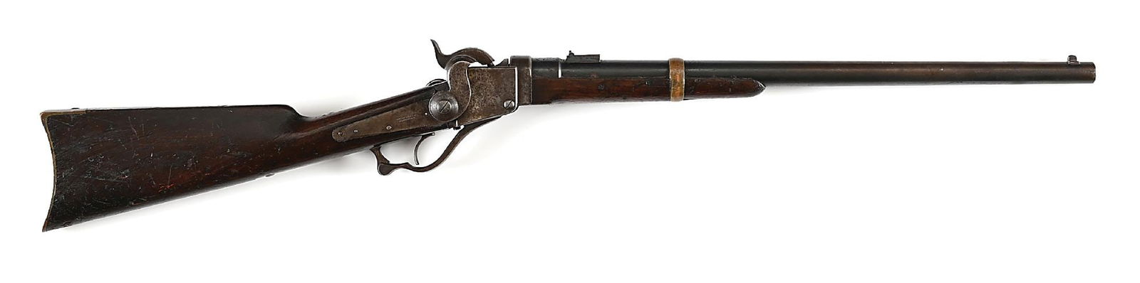 (A) STARR ARMS CIVIL WAR PERCUSSION CARBINE. (1 of 10)