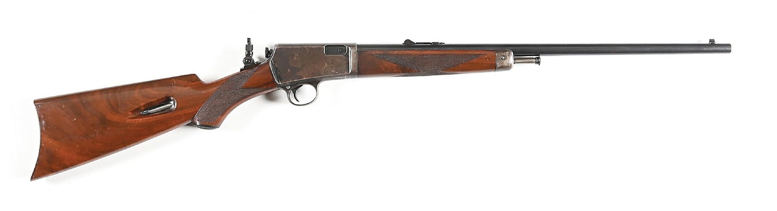 (C) DELUXE WINCHESTER MODEL 1903 SEMI-AUTOMATIC RIFLE (1947). (1 of 11)