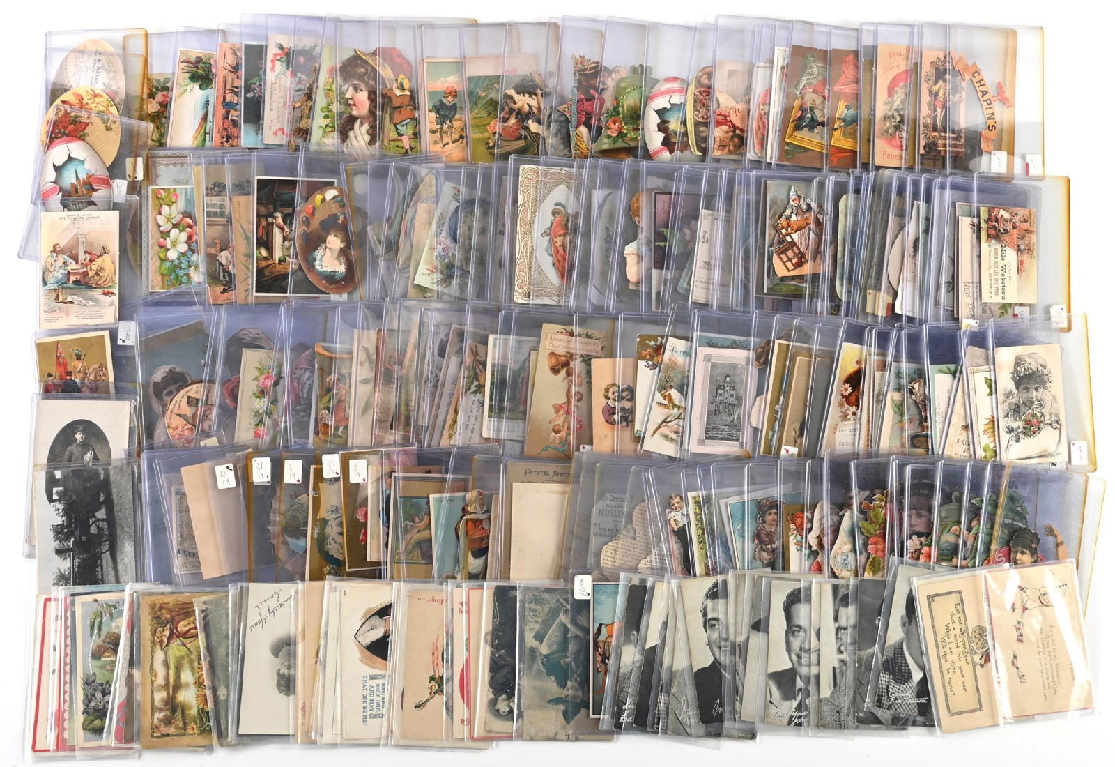 MASSIVE LOT OF: VARIOUS VINTAGE TRADE CARDS (1 of 1)