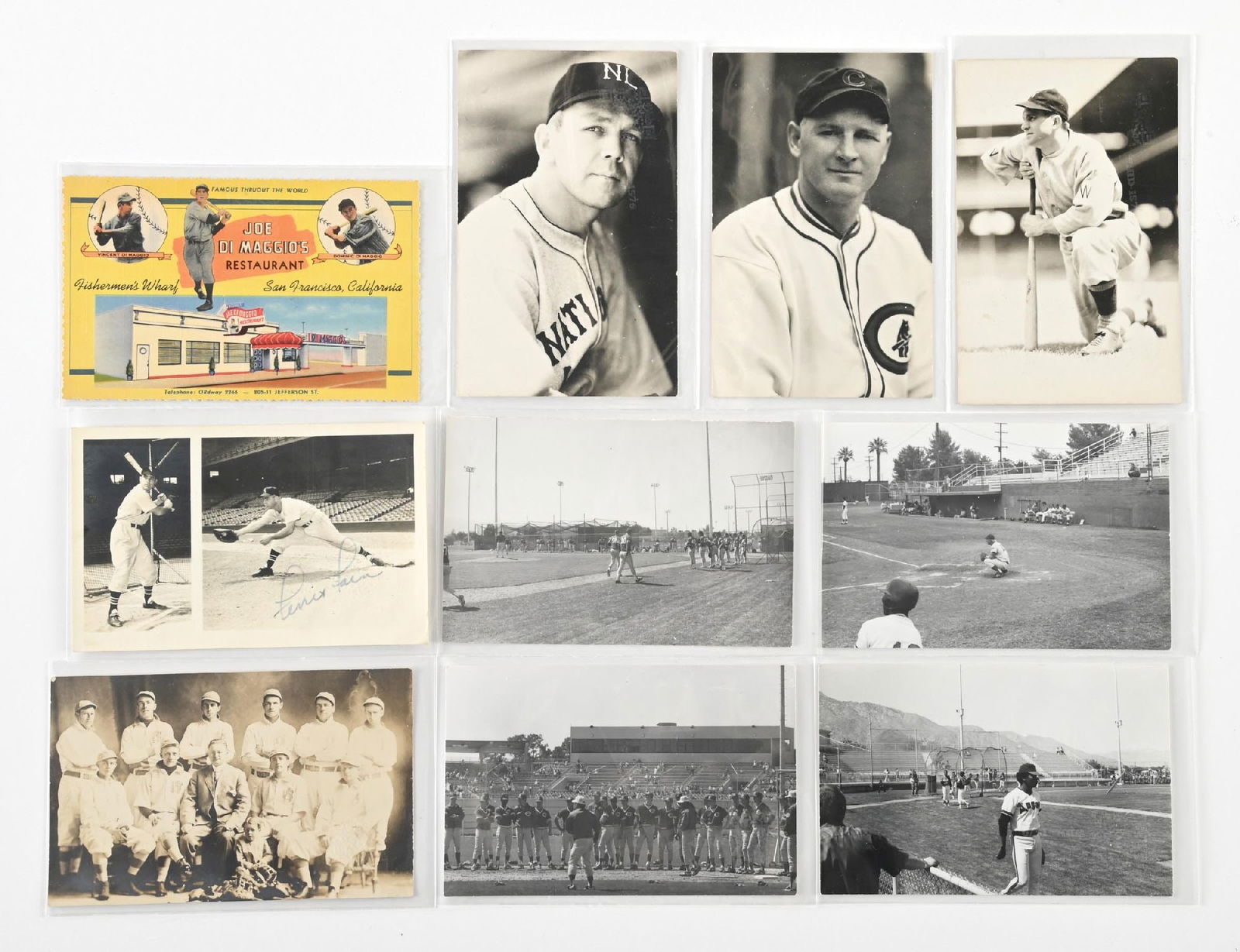 LOT OF 10: VINTAGE BLACK & WHITE BASEBALL THEME POSTCARDS: LOT OF 10: VINTAGE BLACK & WHITE BASEBALL THEME POSTCARDS Condition: (Excellent) Dimensions: Each: 5 - 1/2" x 3 - 1/2".