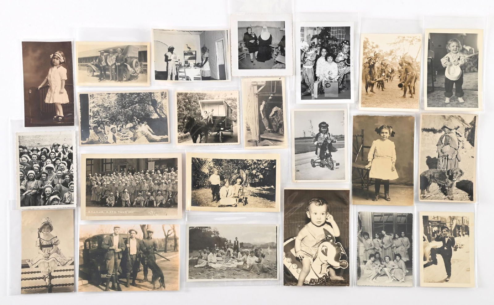 LARGE LOT OF: VINTAGE MISCELLANEOUS BLACK & WHITE PHOTOS (1 of 2)