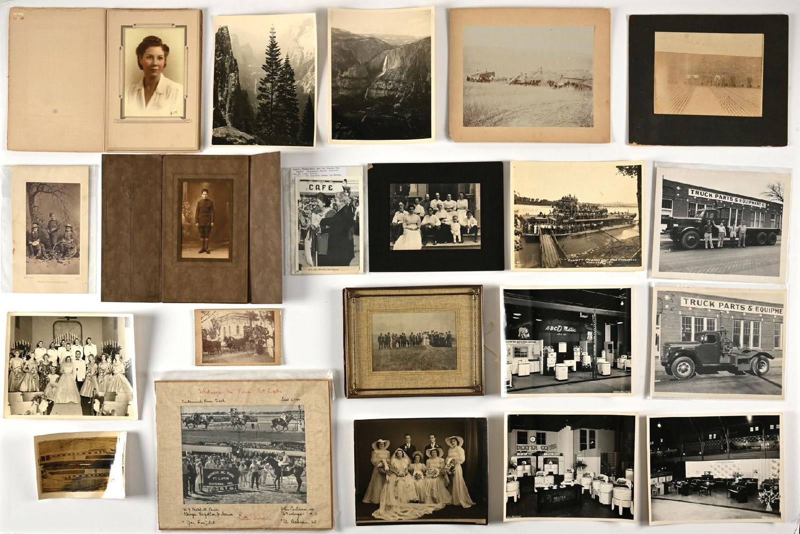 LARGE LOT OF: VINTAGE REAL AND MISCELLANEOUS GREAT BLACK & WHITE PHOTOS (1 of 2)