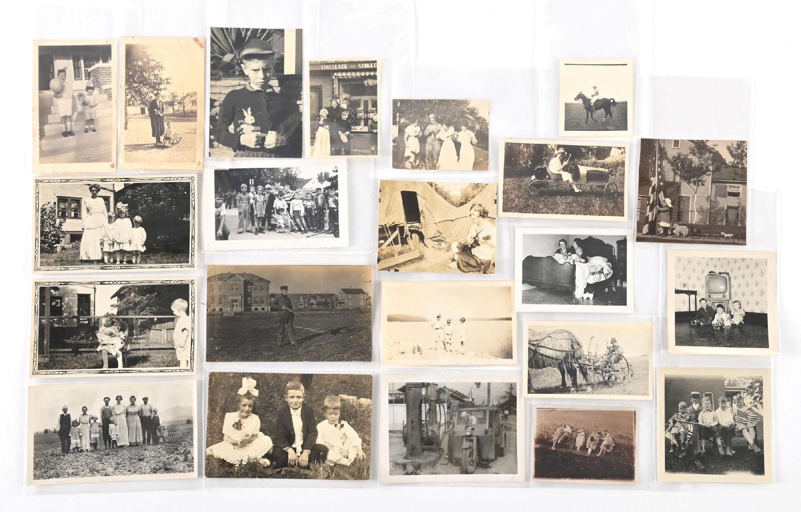 LOT OF: MISCELLANEOUS GREAT OLD BLACK & WHITE PHOTOS (1 of 2)