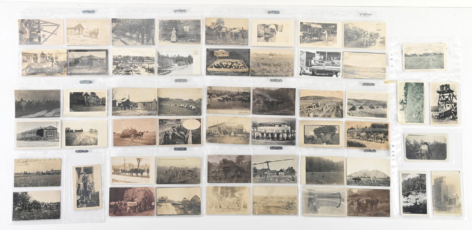 LARGE LOT OF: VARIOUS VINTAGE CONSTRICTION REAL PHOTO POSTCARDS: LARGE LOT OF: VARIOUS VINTAGE CONSTRICTION REAL PHOTO POSTCARDS Condition: (Excellent) Dimensions: Each: 5 - 1/2" x 3 - 1/2".