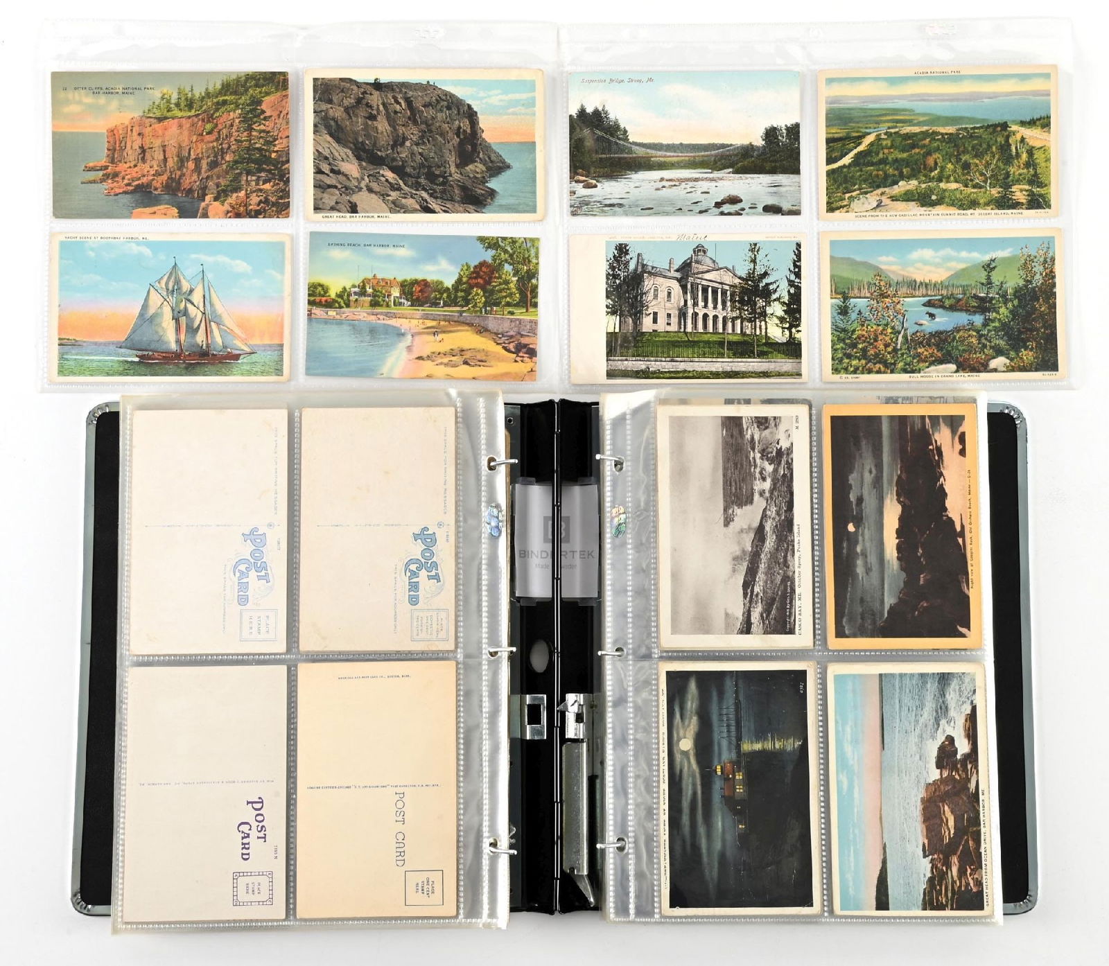 LARGE LOT OF: VARIOUS VINTAGE MAINE STATE POSTCARDS (1 of 6)