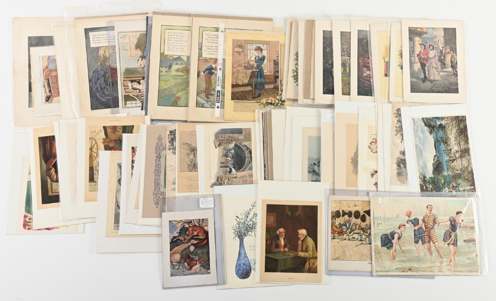 MASSIVE LOT OF: VARIOUS VINTAGE AND ANTIQUE ART (1 of 1)