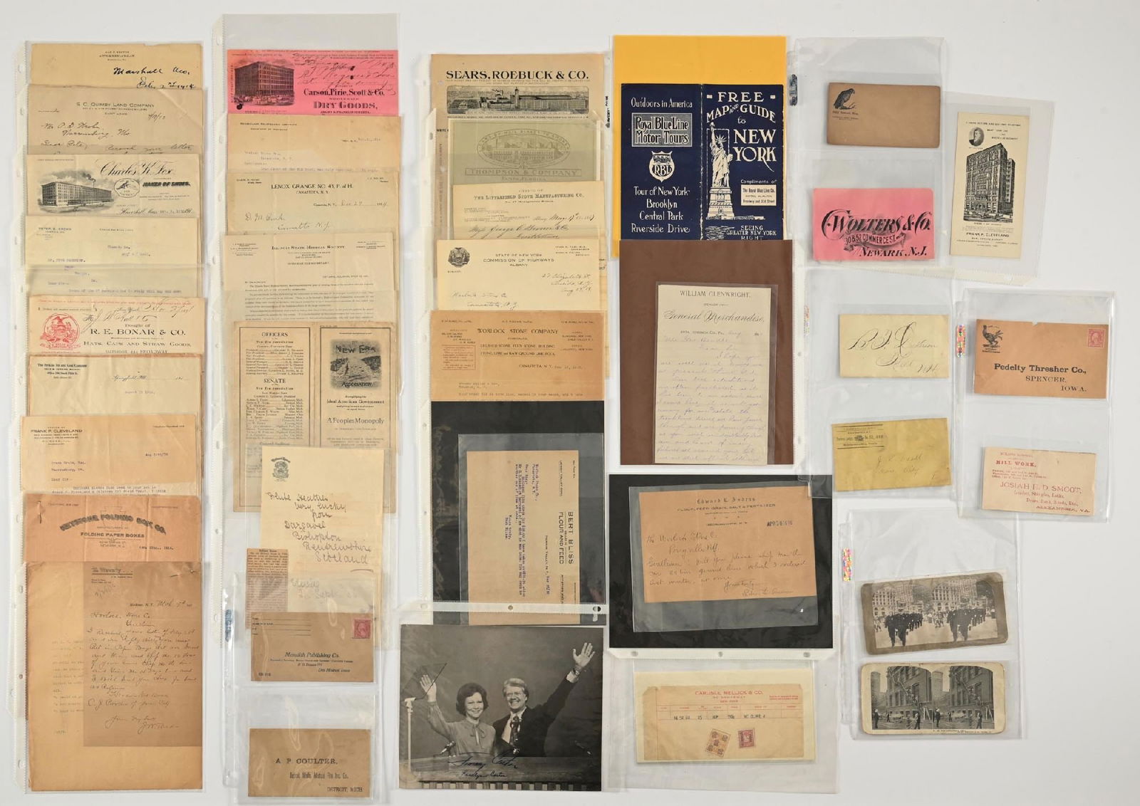 LARGE LOT OF: VARIOUS MANUFACTURING COMPANIES EPHEMERA (1 of 1)