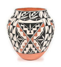 ACOMA (ÁAK’U) POLYCHROME OLLA