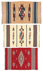 LOT OF 3: CHIMAYO WEAVINGS