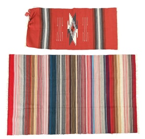 LOT OF 2: CHIMAYO WEAVINGS