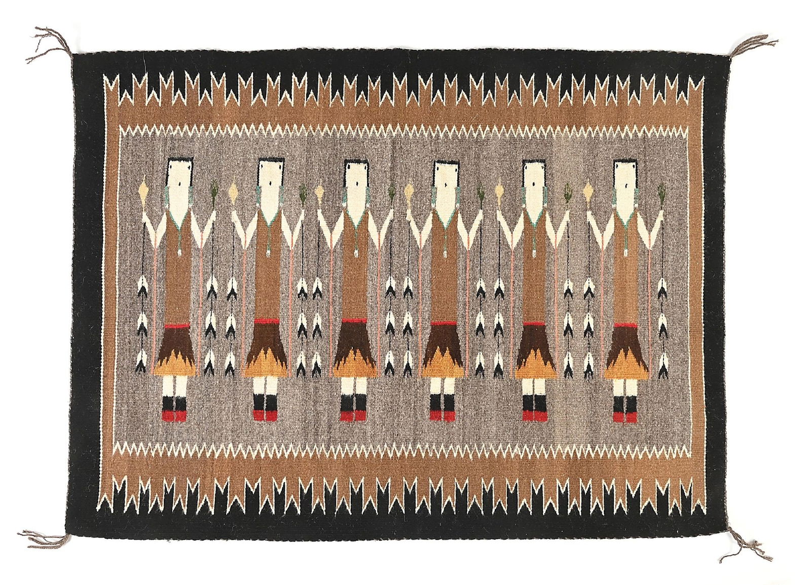 NAVAJO (DINÉ) YEI WEAVING (1 of 4)
