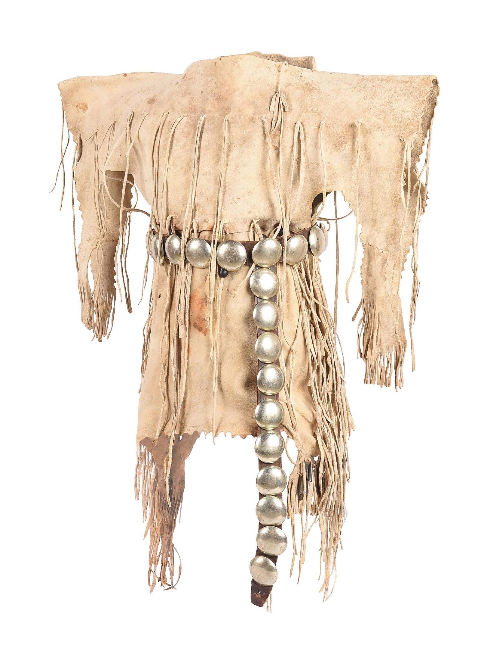 ARAPAHO CHILD'S DRESS WITH CONCHO BELT (1 of 8)