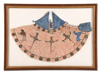 SIOUX (LAKOTA) CHILDREN'S MODEL TIPI