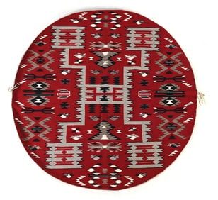 NAVAJO (DINÉ) CIRCULAR RUG
