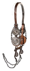 MEXICAN BRIDLE WITH EARLY SPANISH BIT