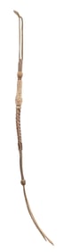 BUCK JONES ESTATE BRAIDED RAWHIDE QUIRT