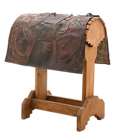 SPANISH COLONIAL MOCHILLA WITH STAND