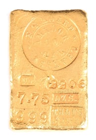 FELIX GRUNDY HOARD CALIFORNIA GOLD BAR