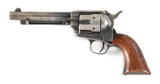 (A) PRIME CUSTER RANGE COLT US ARTILLERY MODEL SINGLE ACTION ARMY REVOLVER