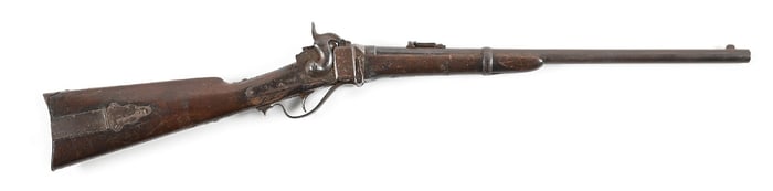(A) SHARPS MODEL 1868 CONVERSION CARBINE