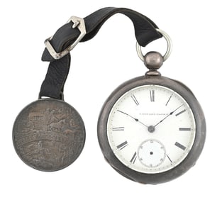 WELLS FARGO MEDALLION AND WATCH