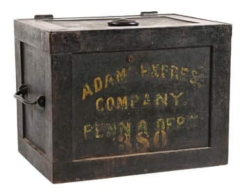 ADAMS EXPRESS CO. VAULT STORAGE BOX