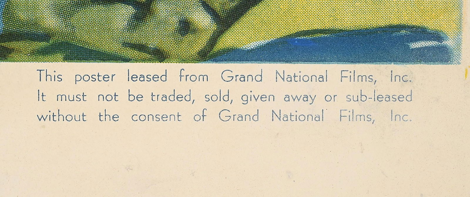 LOT OF 2: "ARIZONA DAYS" & "GOD'S COUNTRY AND THE MAN" LINEN-BACKED ONE-SHEET MOVIE POSTERS - 2