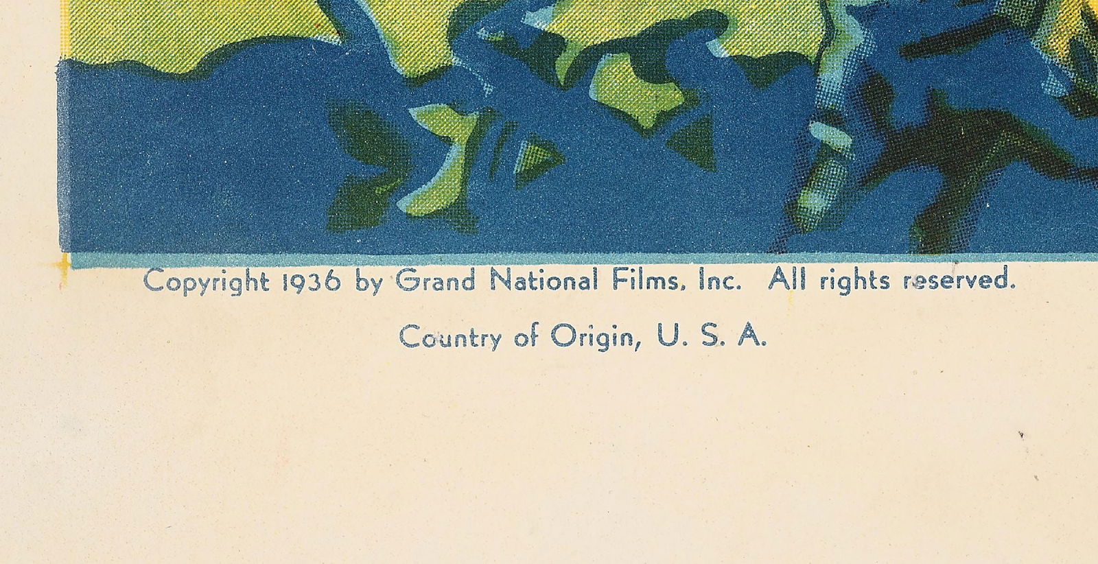 LOT OF 2: "ARIZONA DAYS" & "GOD'S COUNTRY AND THE MAN" LINEN-BACKED ONE-SHEET MOVIE POSTERS - 3