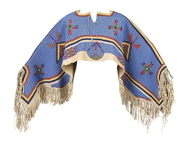 SIOUX (LAKOTA) WOMEN'S DRESS YOKE