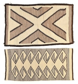 LOT OF 2: NAVAJO (DINÉ) RUGS