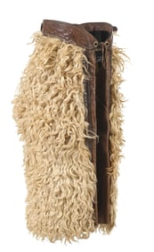 AL FURSTNOW MILES CITY BATWING WOOLY CHAPS