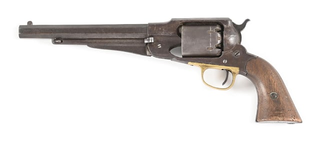 (A) REMINGTON NEW MODEL 1858 ARMY PERCUSSION REVOLVER