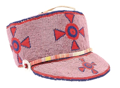 BLACKFOOT/PLATEAU BEADED CAP