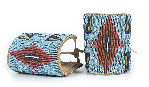 SIOUX (LAKOTA) CHILD'S CUFFS