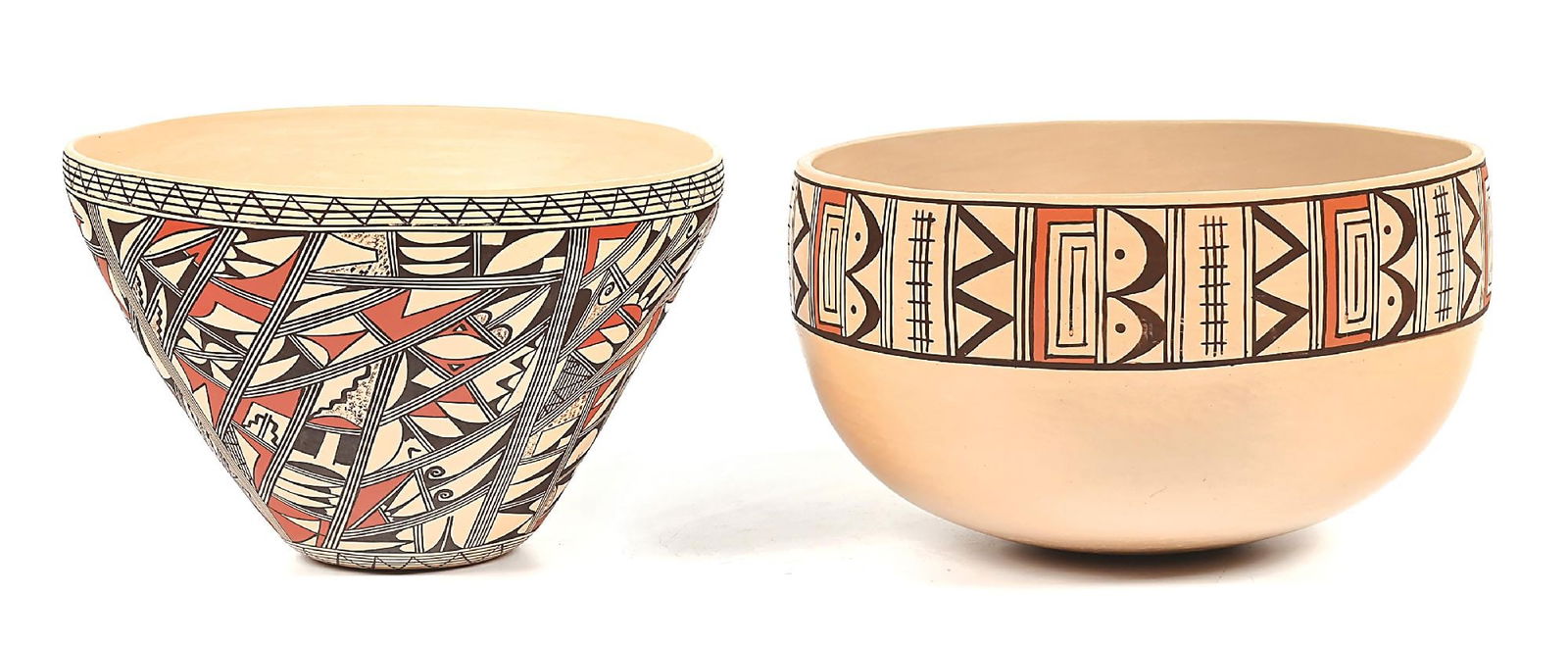 LOT OF 2: HOPI (HOPISINOM) BOWLS (1 of 7)