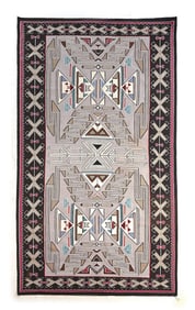 NAVAJO (DINÉ) LARGE RUG TEEC NOS POS