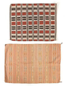 LOT OF 2: NAVAJO (DINÉ) WEAVING CHINLE/WIDE RUINS