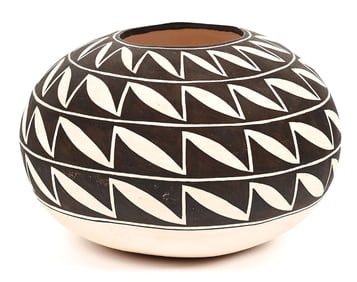 ACOMA (ÁAK’U) POTTERY OLLA