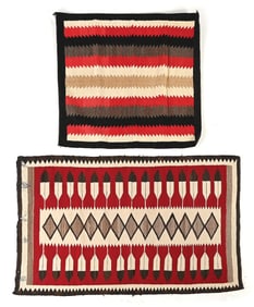LOT OF 2: NAVAJO (DINÉ) RUGS