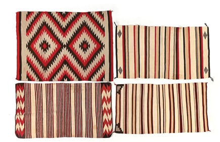LOT OF 4: NAVAJO (DINÉ) WEAVINGS