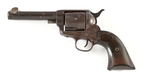 (A) COLT SINGLE ACTION ARMY REVOLVER (1895).
