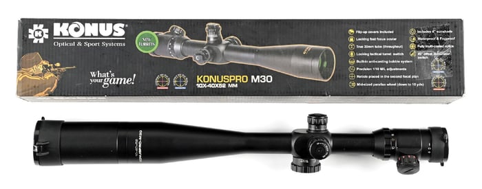 KONUS PRO M30 10X-40X52MM SCOPE.