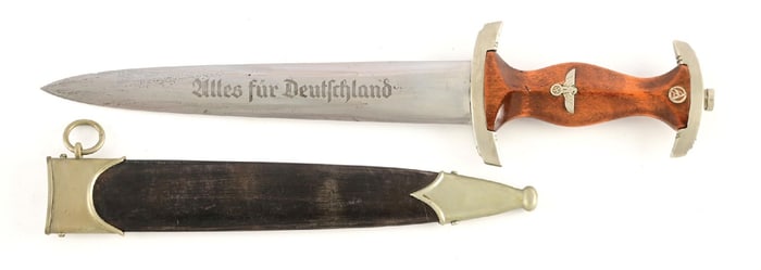 THIRD REICH EARLY NSKK "DOUBLE OVAL" DAGGER BY EICKHORN