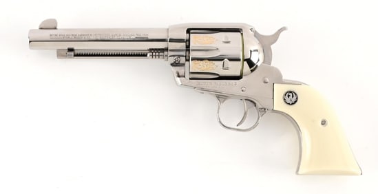 (M) SPECIAL EDITION ENGRAVED RUGER VAQUERO SINGLE ACTION REVOLVER.