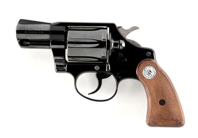 (C) COLT AGENT .38 SPECIAL DOUBLE ACTION REVOLVER.
