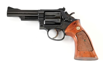 (M) SMITH & WESSON 19-4 DOUBLE ACTION REVOLVER.