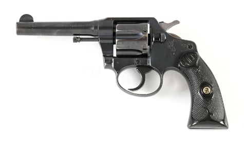 (C) PRE-WAR COLT POLICE POSITIVE DOUBLE ACTION REVOLVER.