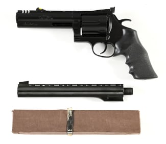 (M) DAN WESSON 445 SUPERMAG DOUBLE ACTION REVOLVER.